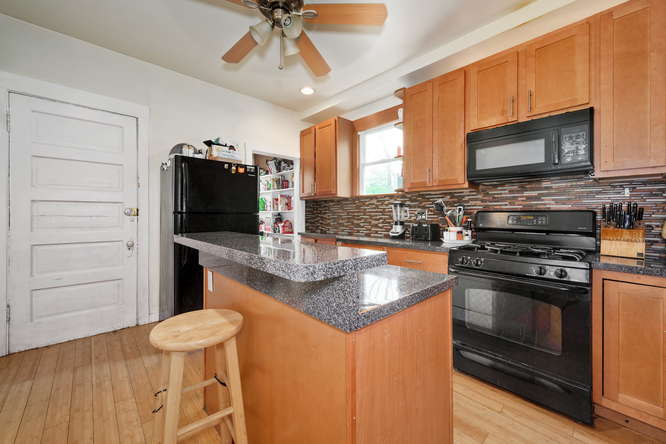 Rarely Available 4 Unit Property With An Ideal Location In Irving Park - $534,075 (SOLD) 6 4127 Lawndale Ave Chicago IL unit 1 kitchen 2