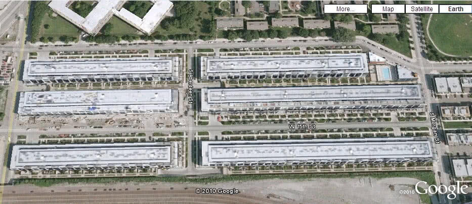 University Commons 3 1033 w 14th place university commons aerial view