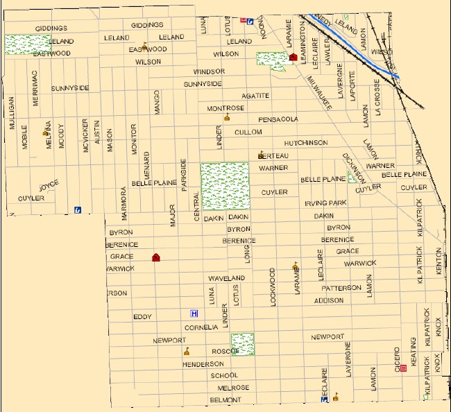 portage park map