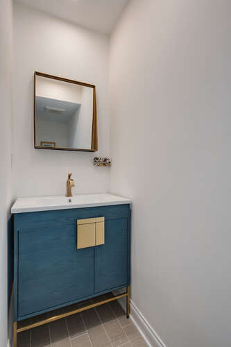 Completely Updated Corner Unit Townhome In Dearborn Park - $619,000 11 1001 S Plymouth Ct Unit D, Chicago, IL 60605 powder room