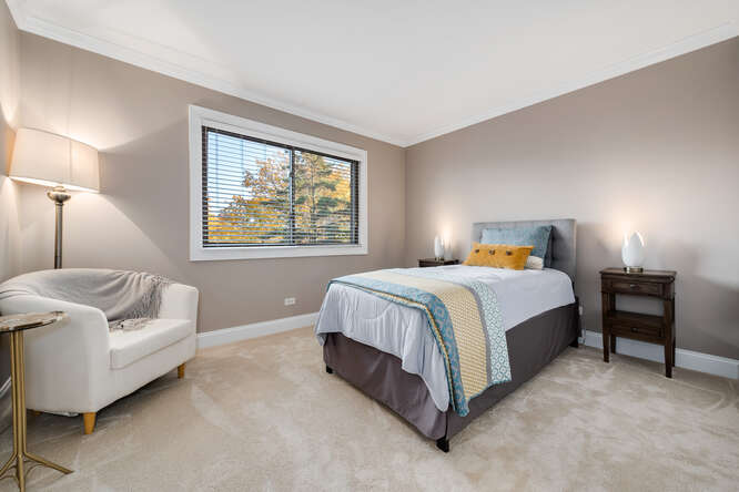 Impeccably Maintained, Rarely Available End Unit Townhome At Lake Hinsdale Village In Willowbrook - $480,000 (SOLD) 15 67 Portwine bedroom 2