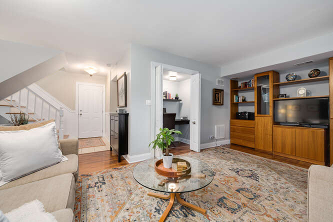 Impeccably Maintained, Rarely Available End Unit Townhome At Lake Hinsdale Village In Willowbrook - $480,000 (SOLD) 18 67 Portwine family room 1